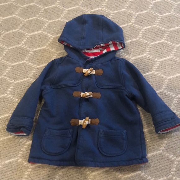 Mini Boden Other - EUC Baby Boden Boys pea coat (12-18months)